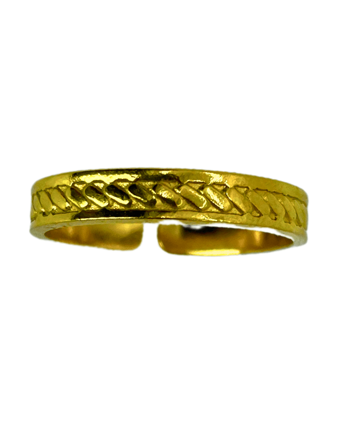 Bague - Acier Inoxydable - Cordage - Minima Bijoux -