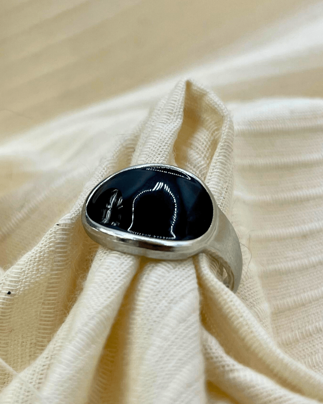 Bague - Acier Inoxydable - Goute - Minima Bijoux -