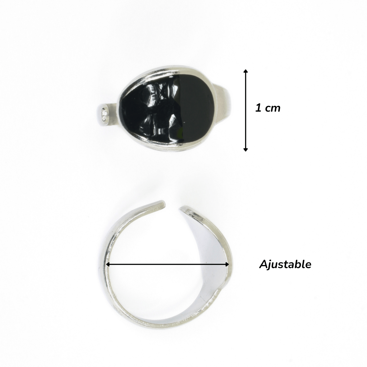 Bague - Acier Inoxydable - Goute - Minima Bijoux -