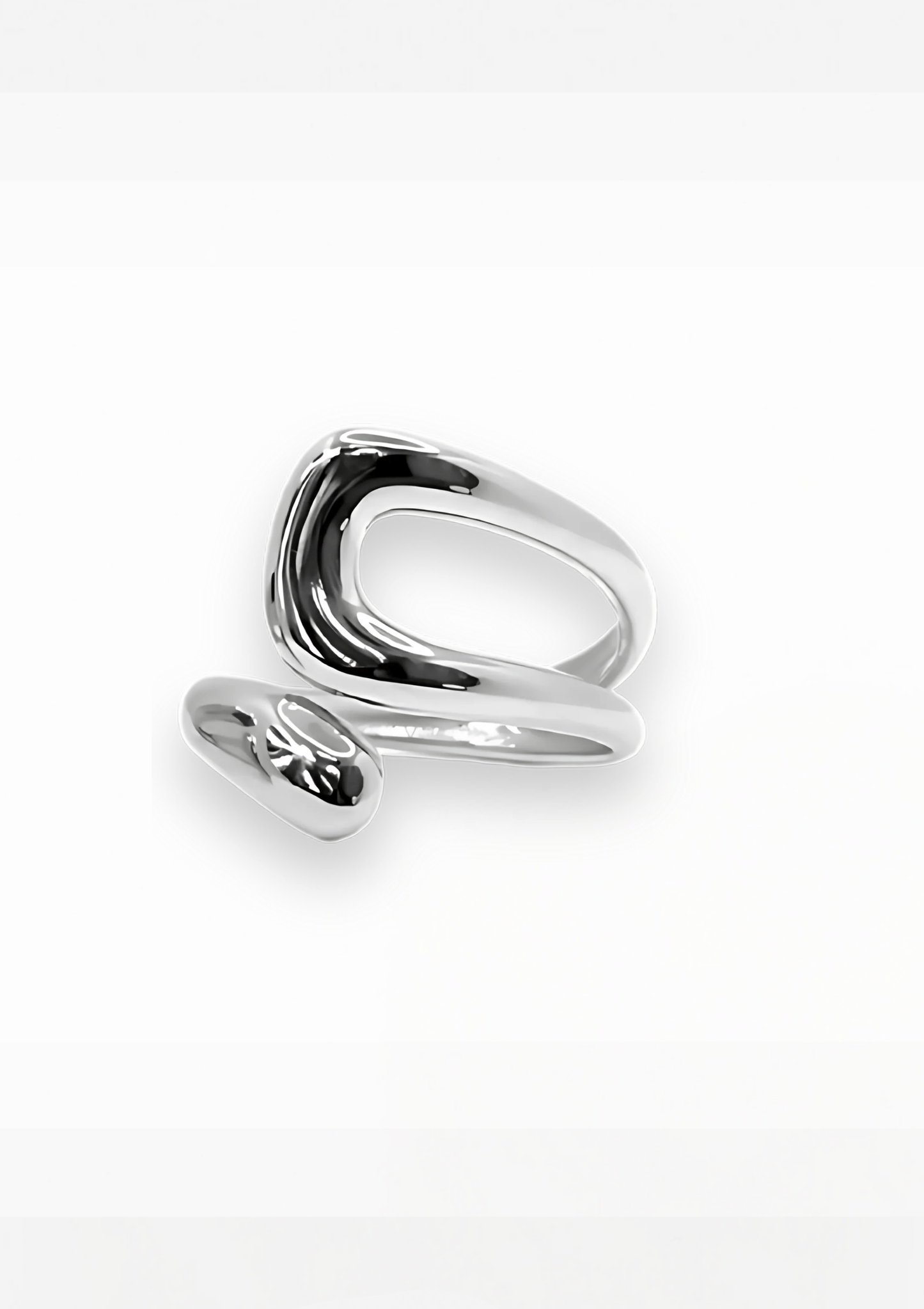 Bague - Acier Inoxydable - Grande Boucle - Minima Bijoux -