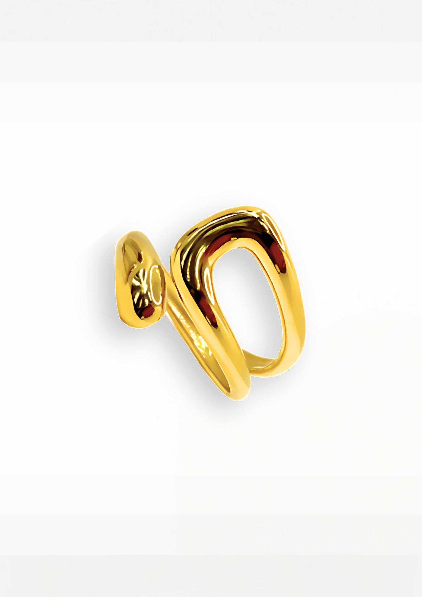 Bague - Acier Inoxydable - Grande Boucle - Minima Bijoux -