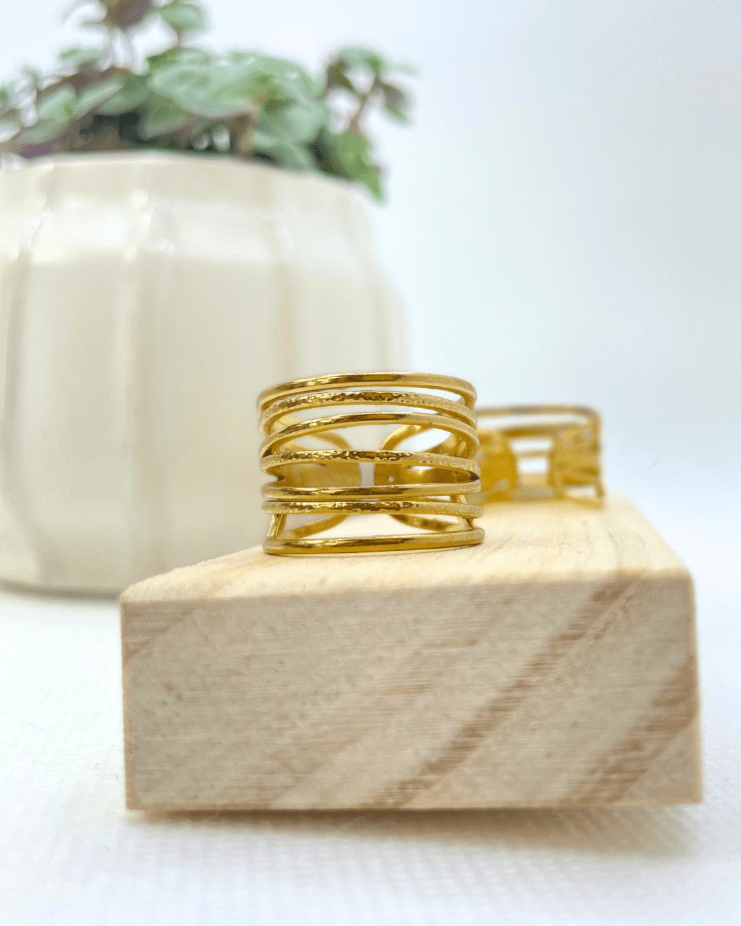 Bague - Acier Inoxydable - Horizon - Minima Bijoux -