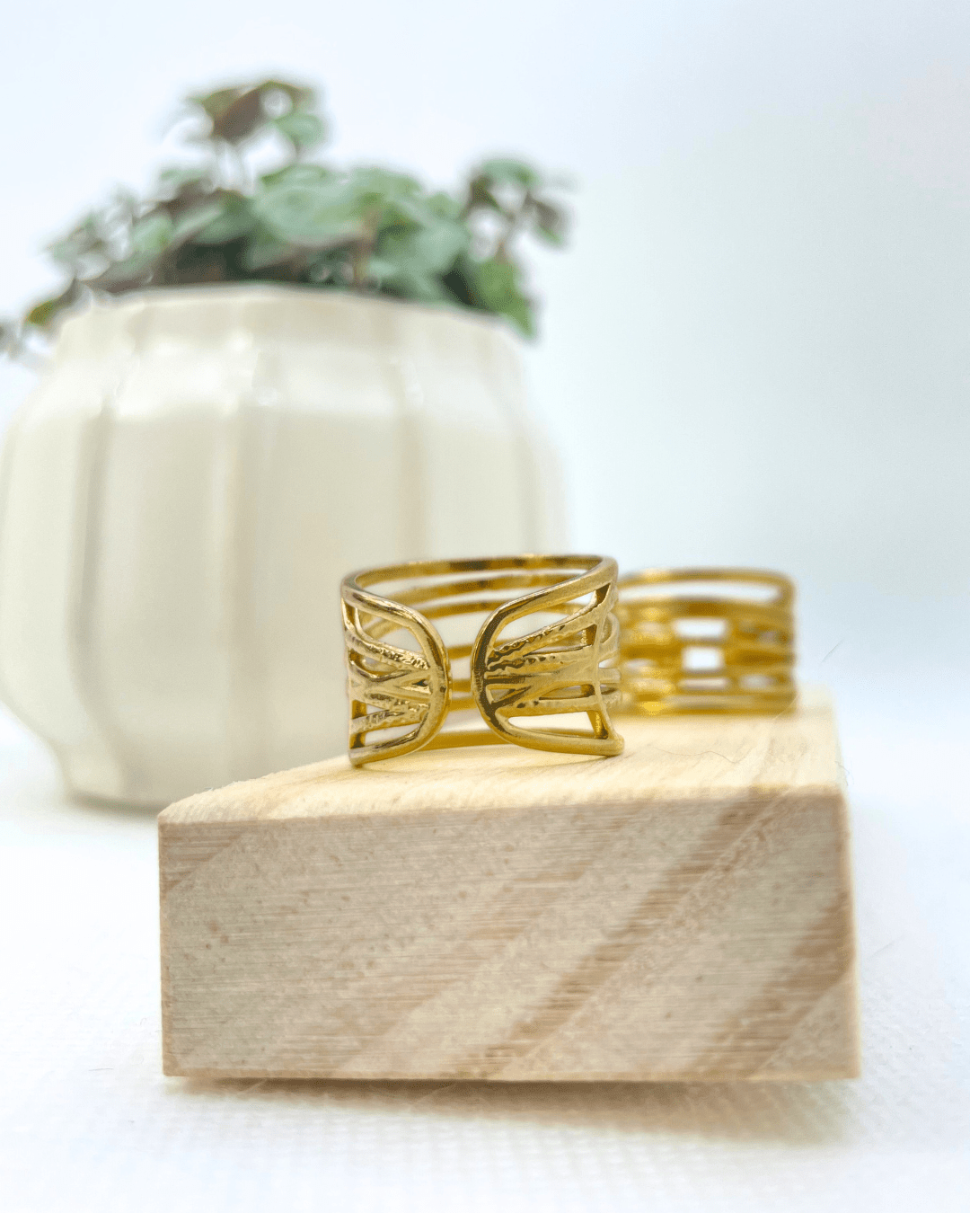 Bague - Acier Inoxydable - Horizon - Minima Bijoux -