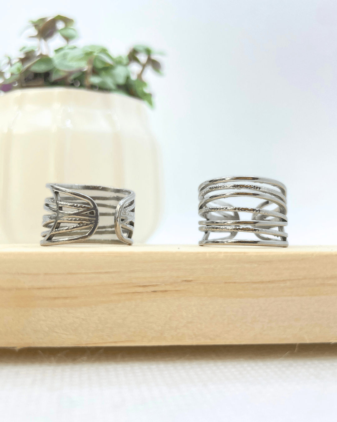 Bague - Acier Inoxydable - Horizon - Minima Bijoux -