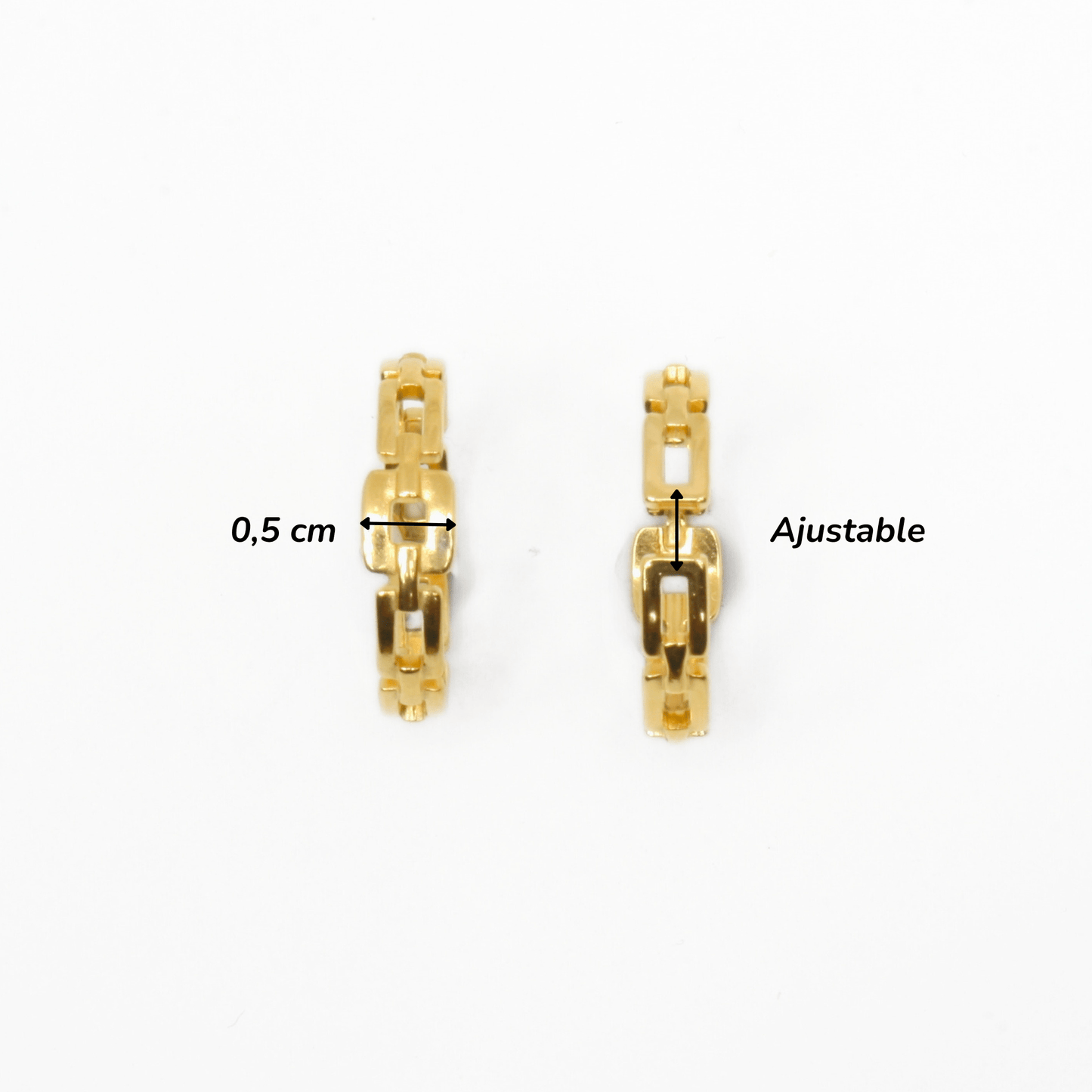 Bague - Acier Inoxydable - Maillon - Minima Bijoux -