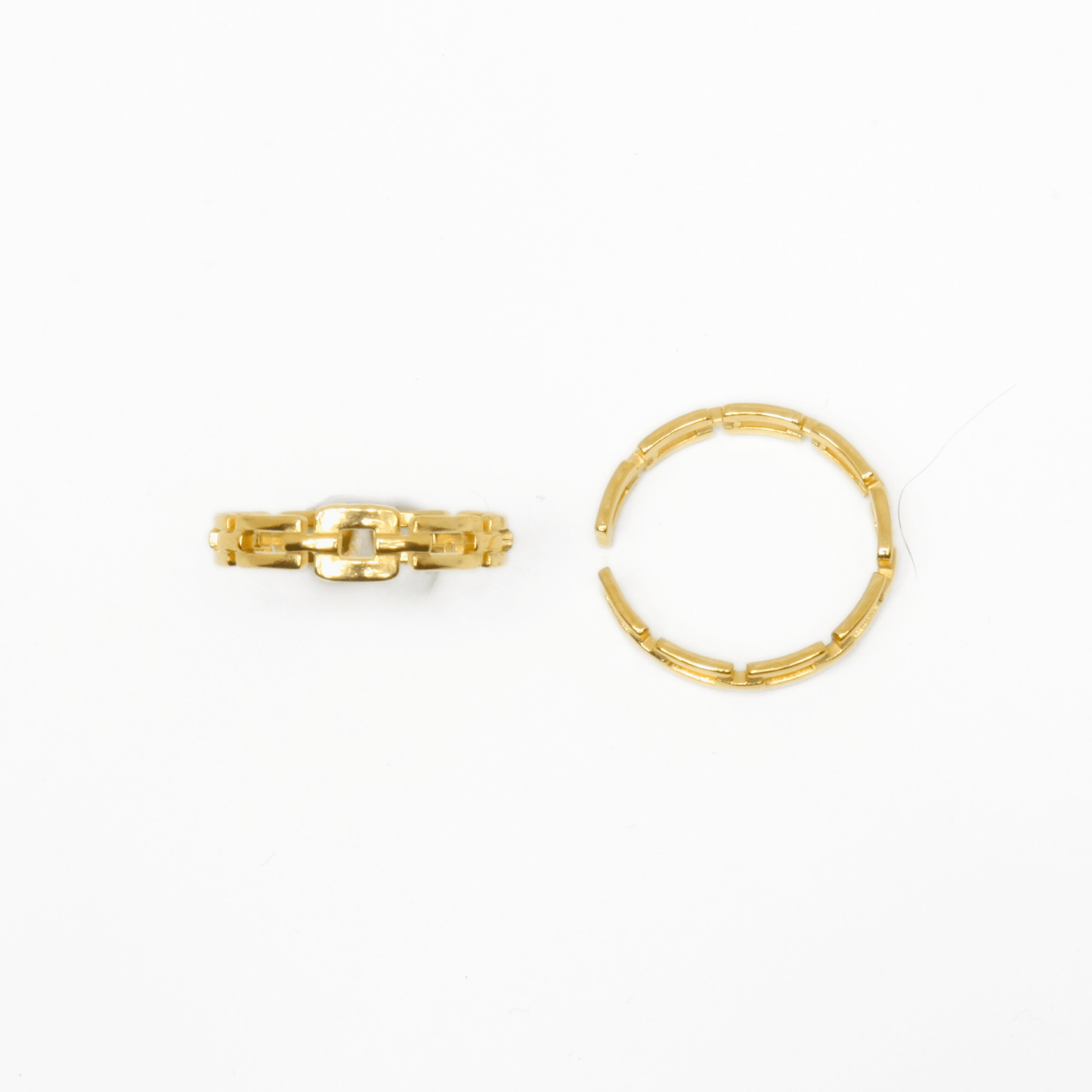 Bague - Acier Inoxydable - Maillon - Minima Bijoux -