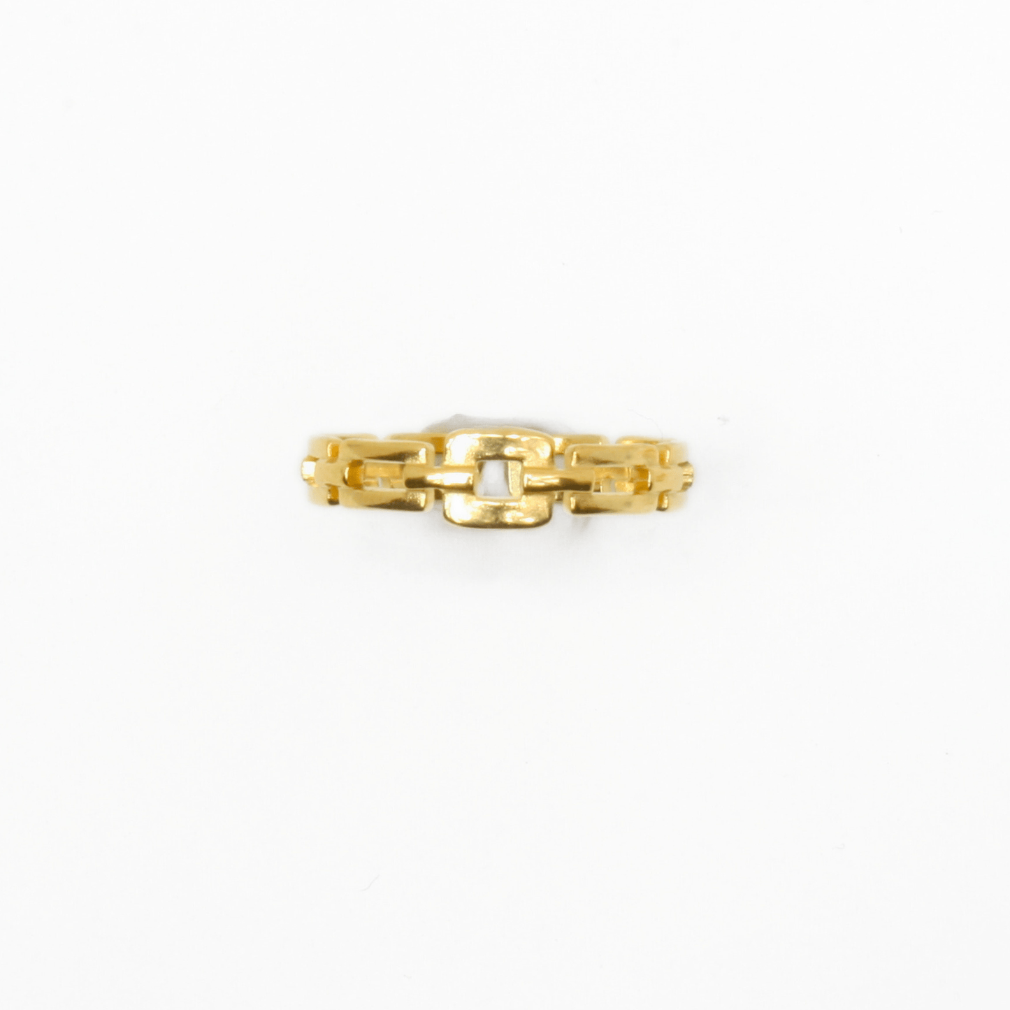 Bague - Acier Inoxydable - Maillon - Minima Bijoux -