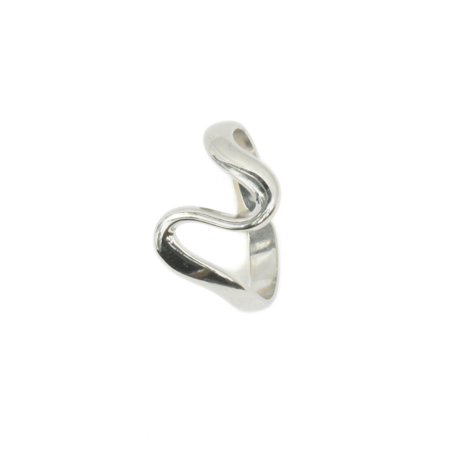 Bague - Acier Inoxydable - Sinuosité - Minima Bijoux -