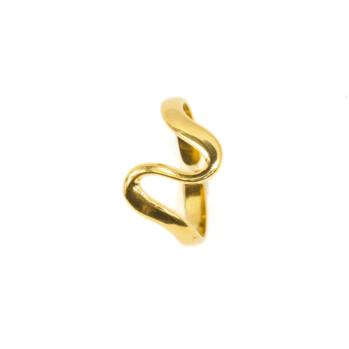Bague - Acier Inoxydable - Sinuosité - Minima Bijoux -