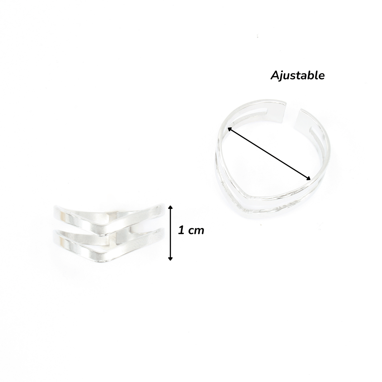 Bague - Acier Inoxydable - Valeur - Minima Bijoux -