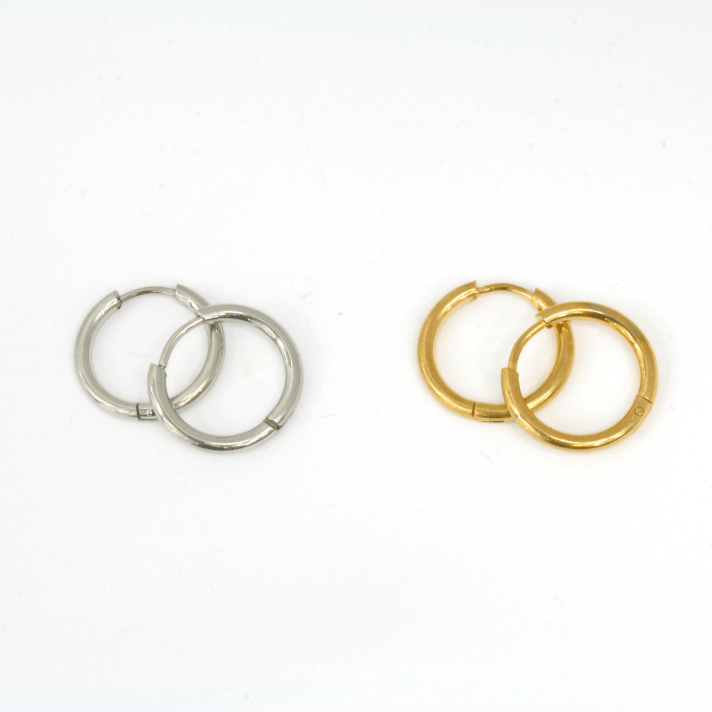 Boucles d'Oreilles - Acier Inoxydable - Anneaux - Minima Bijoux -