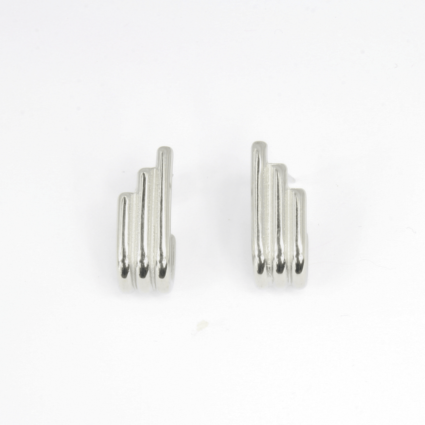 Boucles d'Oreilles - Acier Inoxydable - Arpe - Minima Bijoux -