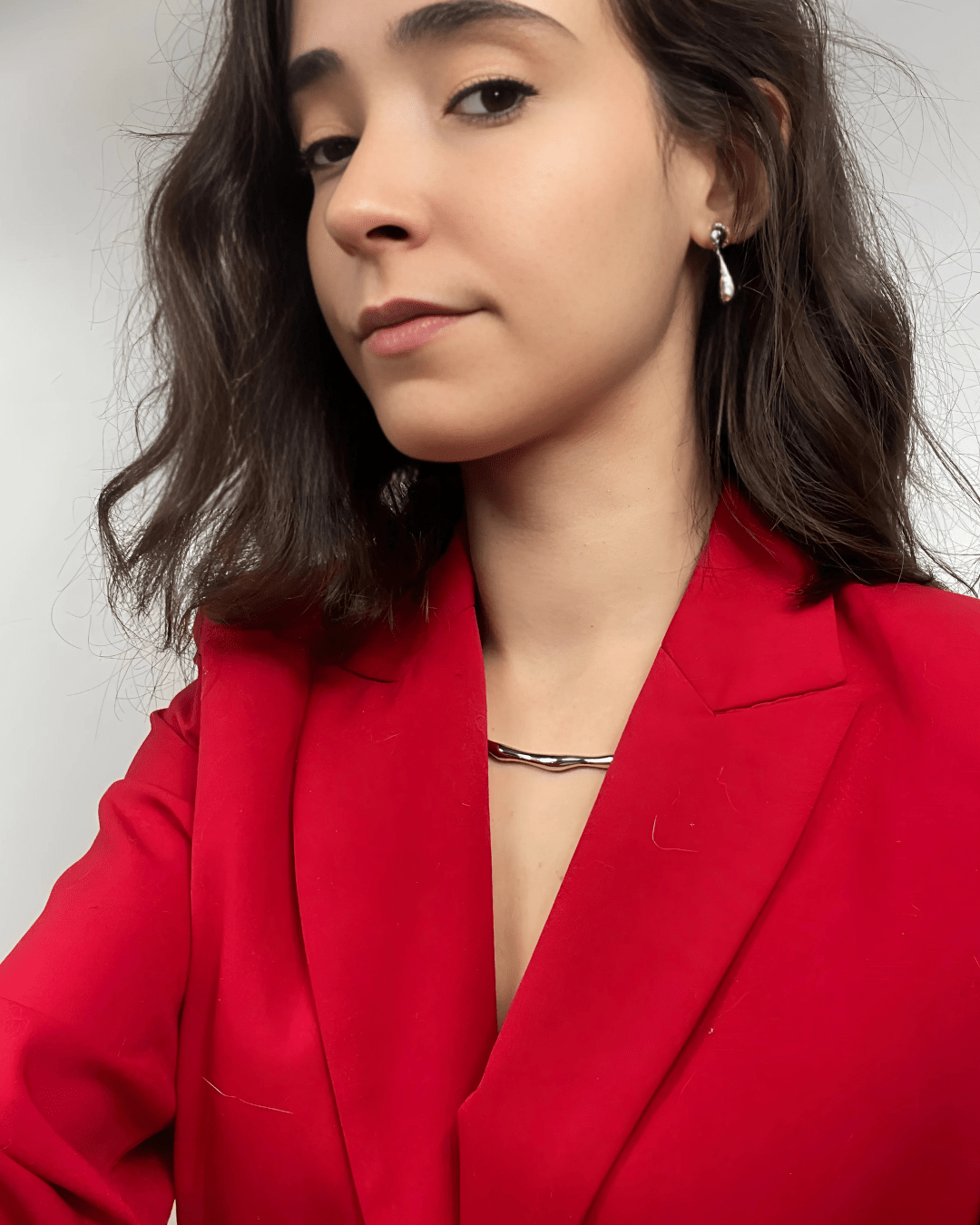 Boucles d'Oreilles - Acier Inoxydable - Asymétrie Organique - Minima Bijoux -