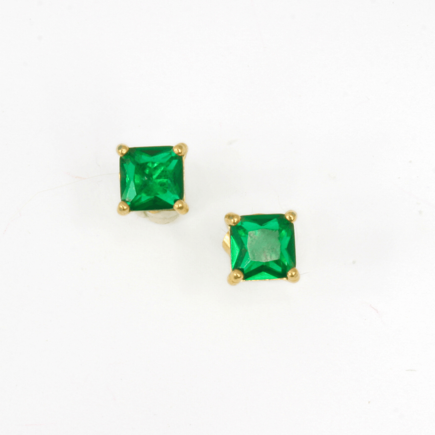 Boucles d'Oreilles - Acier Inoxydable - Carré - Minima Bijoux -