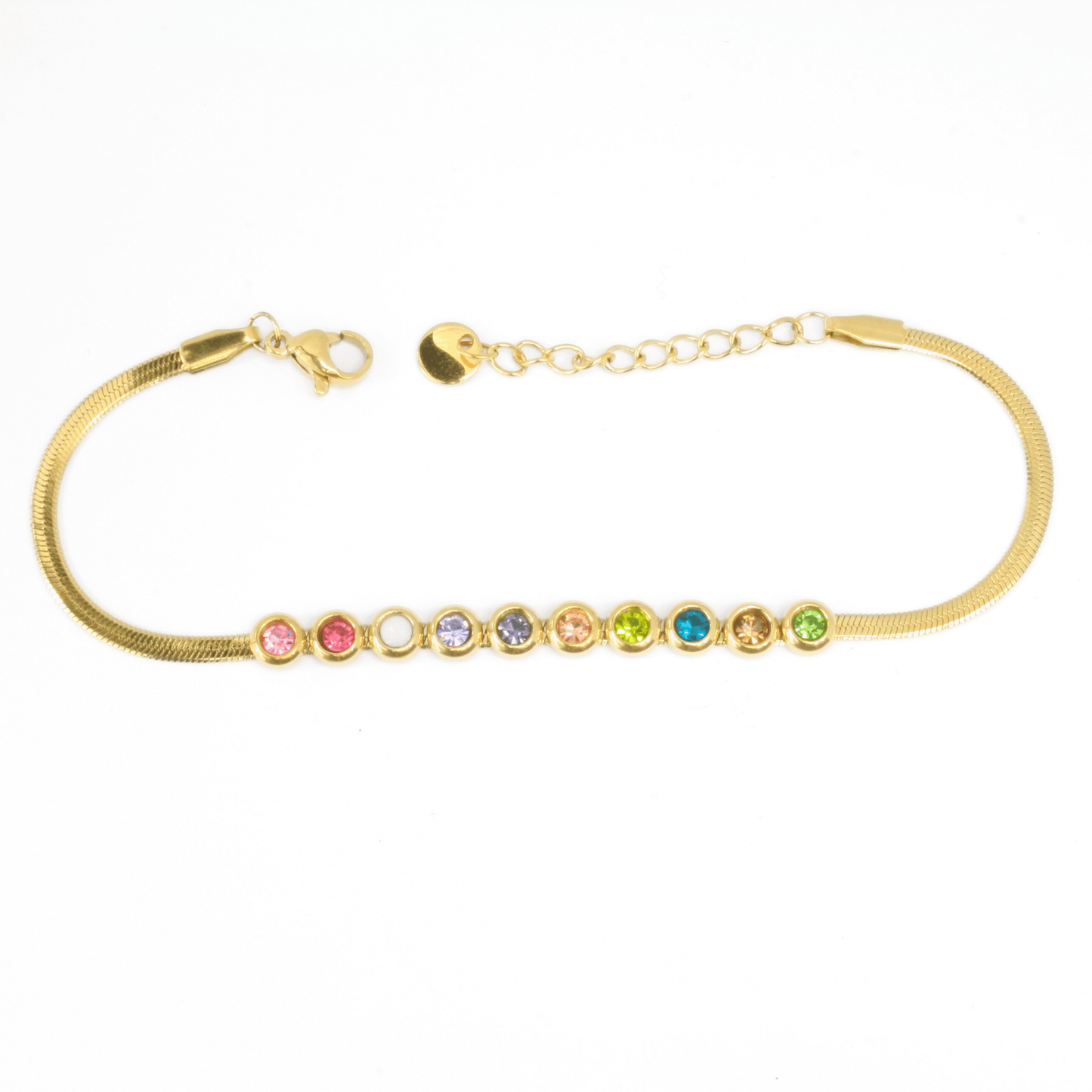 Bracelet - Acier Inoxydable - Harmonie de Couleurs - Minima Bijoux -
