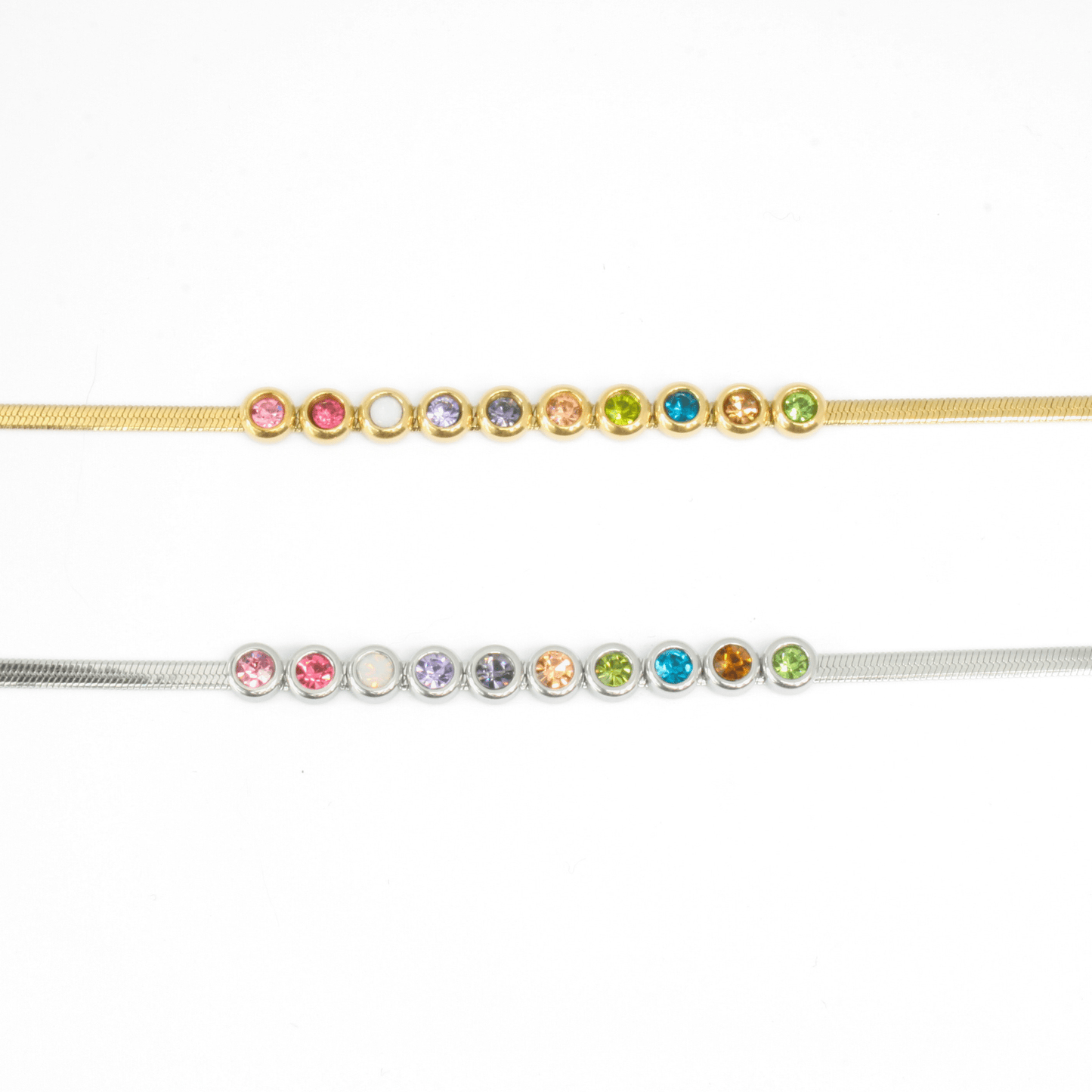 Bracelet - Acier Inoxydable - Harmonie de Couleurs - Minima Bijoux -