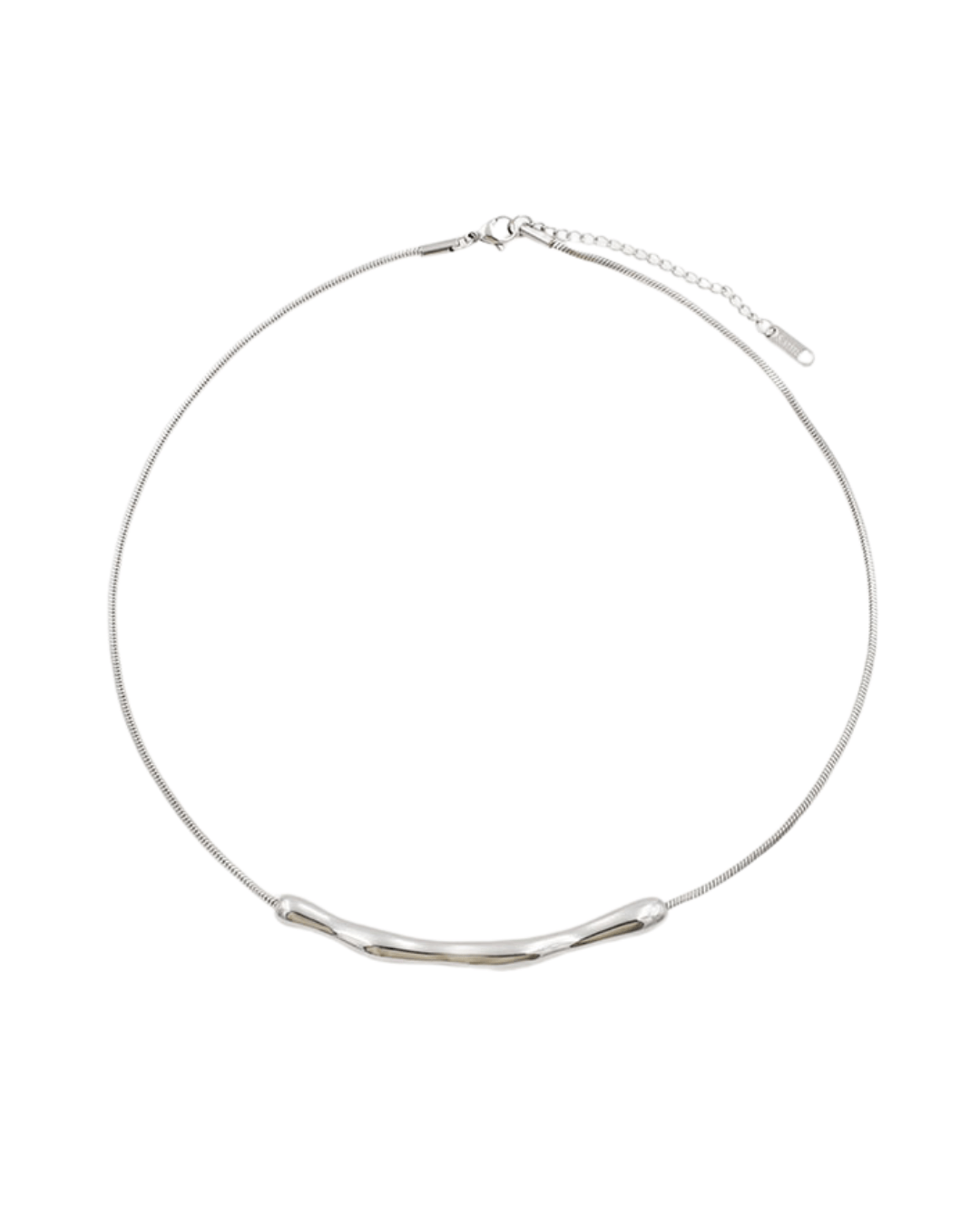 Collier - Acier au Titane - Organique - Minima Bijoux - Collier
