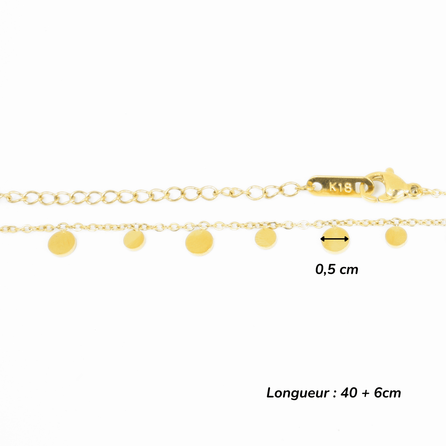 Collier - Acier Inoxydable - Méridien - Minima Bijoux -