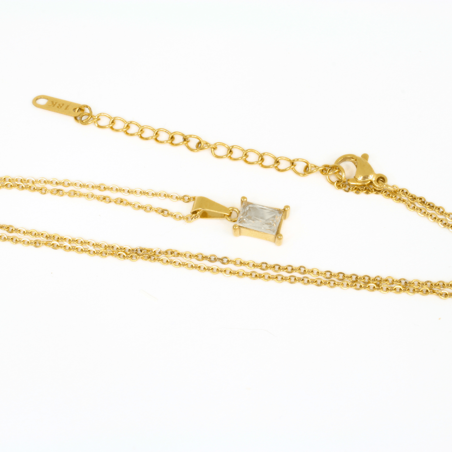 Collier - Acier Inoxydable - Pendentif - Minima Bijoux -