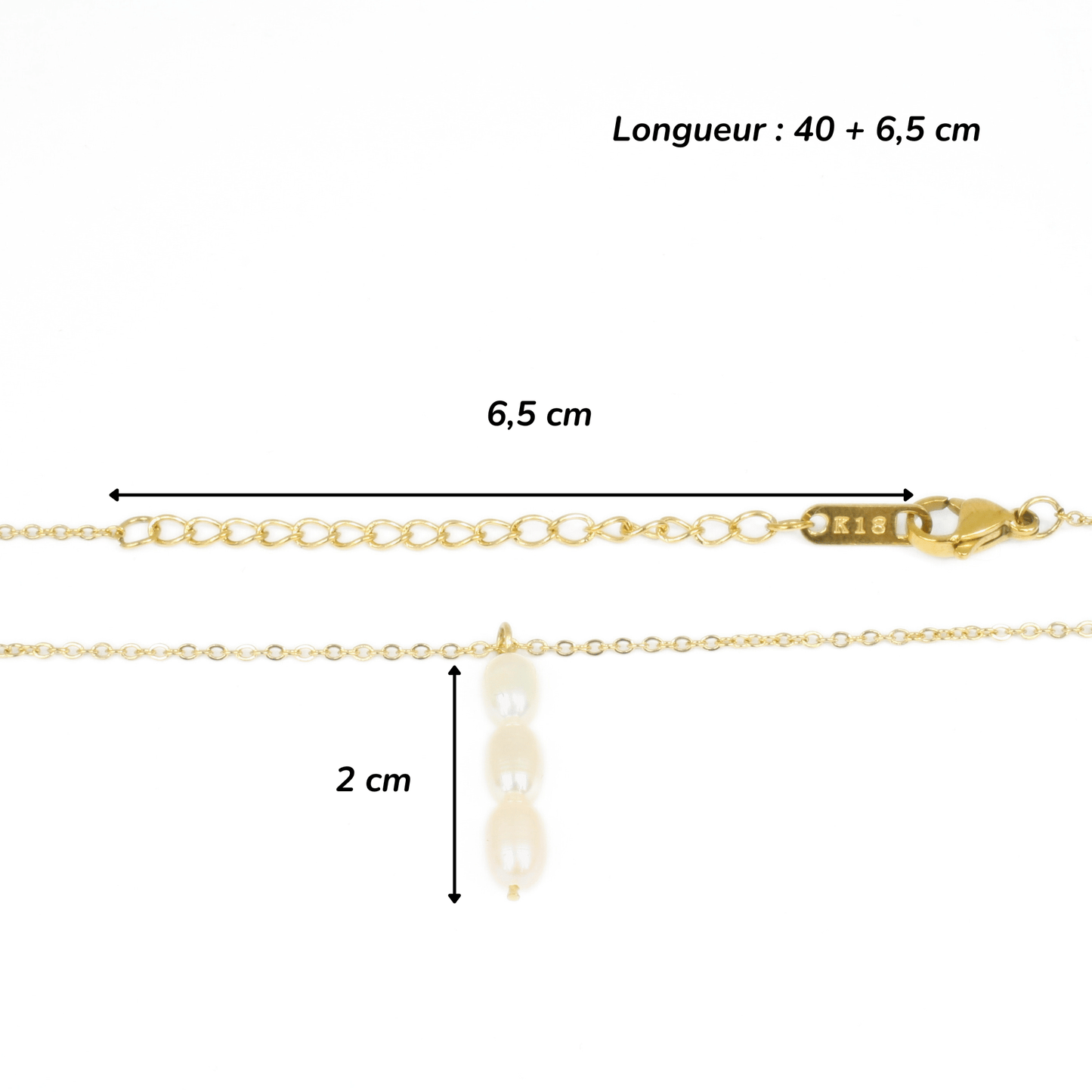 Collier - Acier Inoxydable - Vénus - Minima Bijoux -