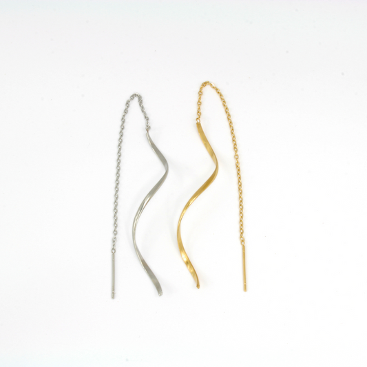 Boucles d'Oreilles - Acier Inoxydable - Linéa