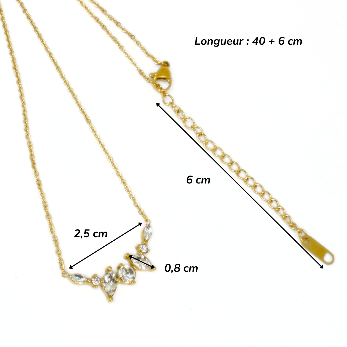 Collier - Acier Inoxydable - Dianne