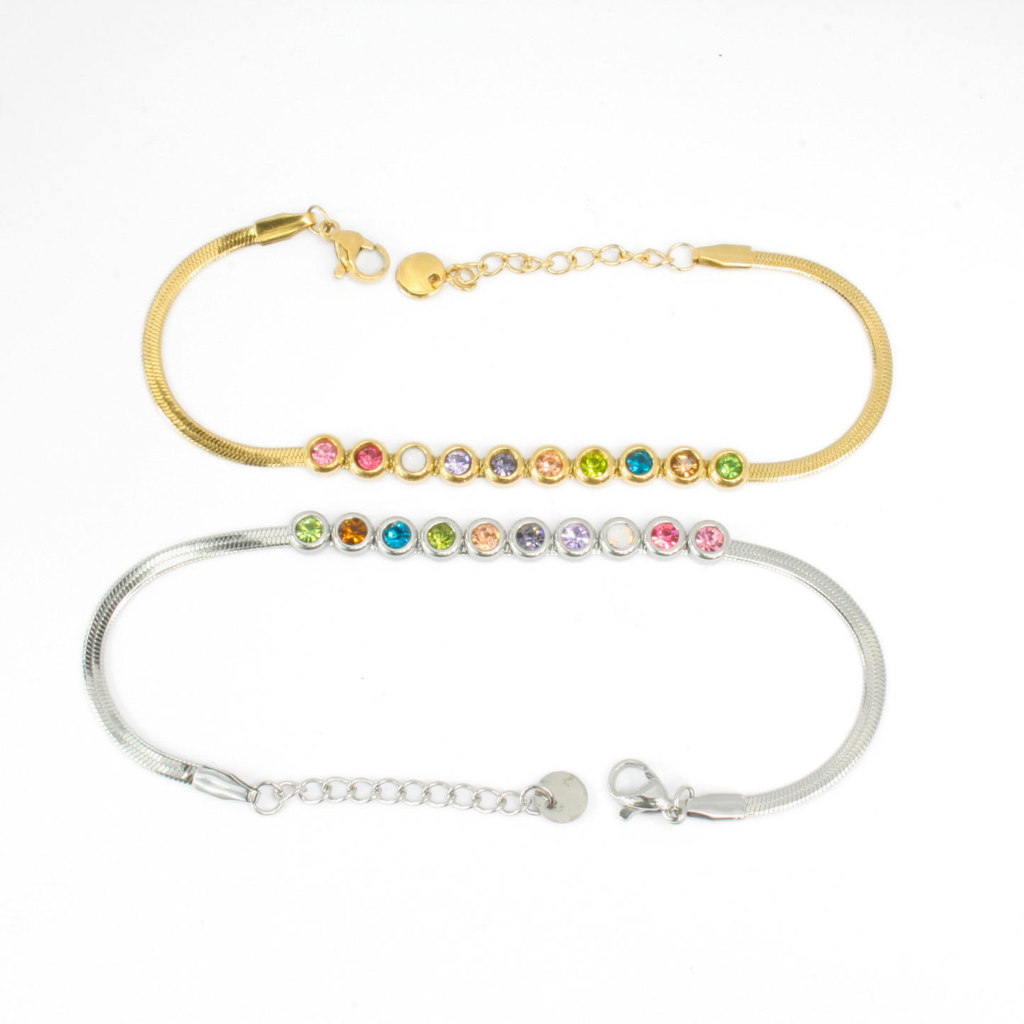 Bracelet - Acier Inoxydable - Harmonie de Couleurs