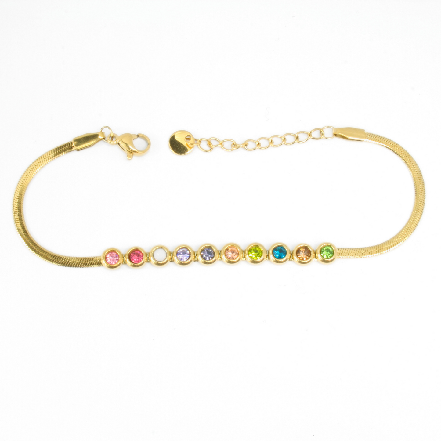 Bracelet - Acier Inoxydable - Harmonie de Couleurs