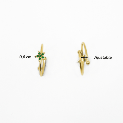 Bague - Acier Inoxydable - Etoile - Minima Bijoux - 