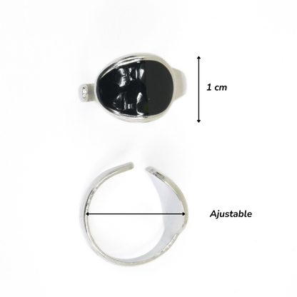 Bague - Acier Inoxydable - Goute - Minima Bijoux - 