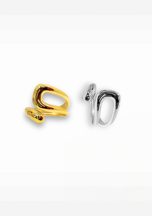 Bague - Acier Inoxydable - Grande Boucle - Minima Bijoux - 