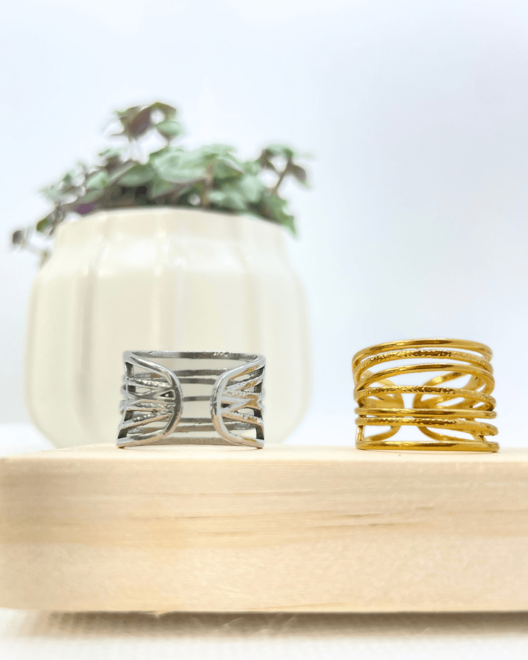 Bague - Acier Inoxydable - Horizon - Minima Bijoux - 