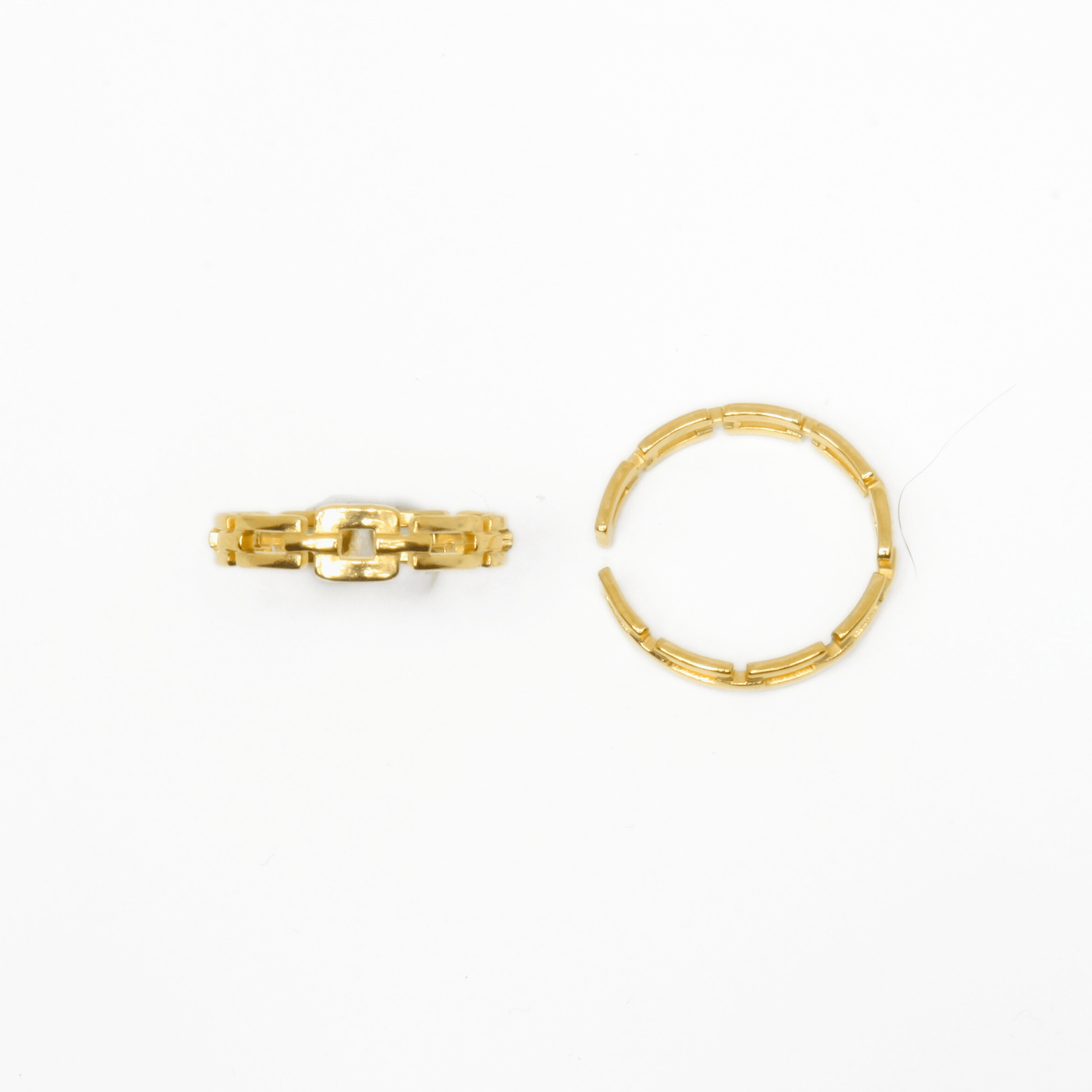 Bague - Acier Inoxydable - Maillon - Minima Bijoux - 
