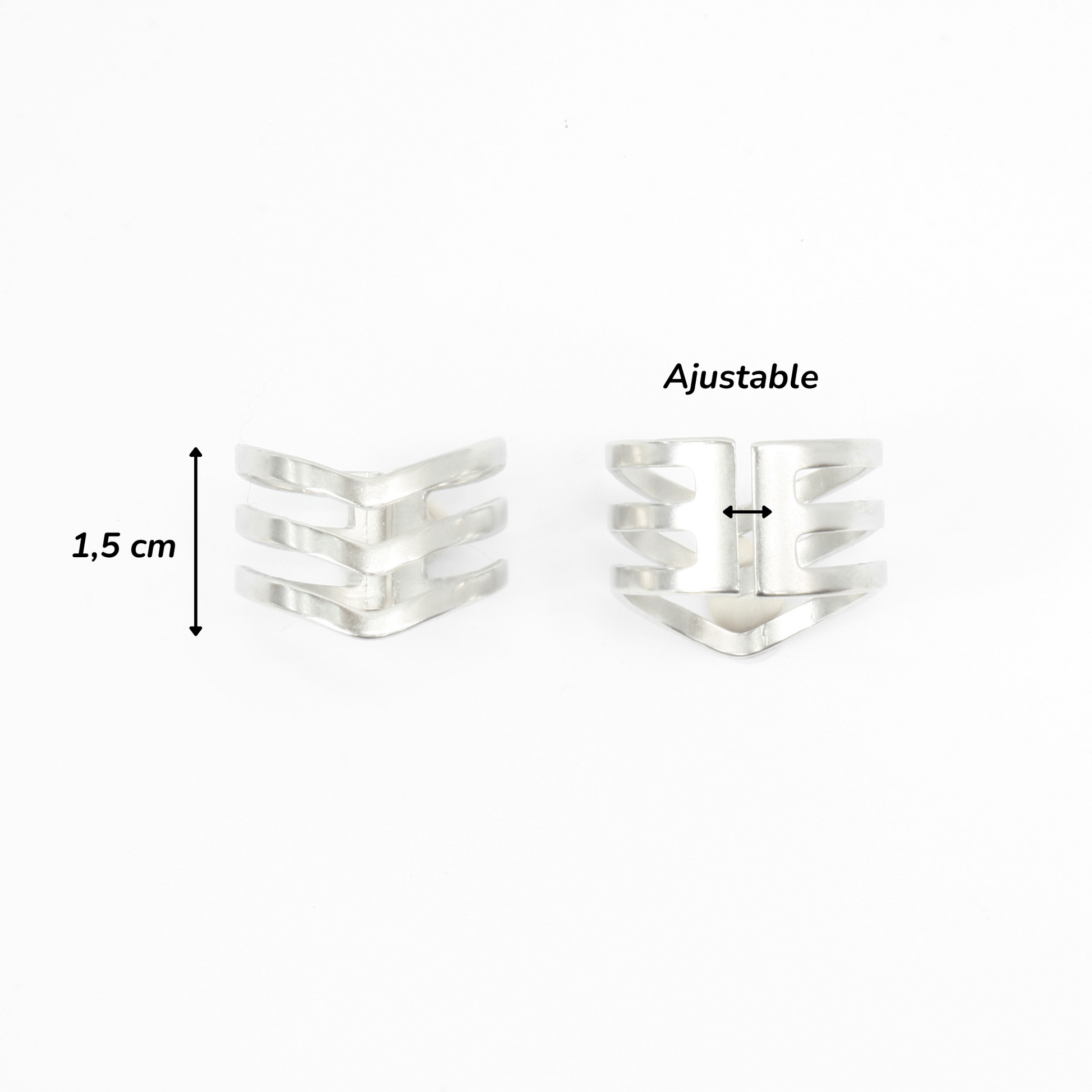 Bague - Acier Inoxydable - Valeur - Minima Bijoux - 