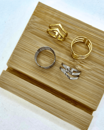 Bague - Acier Inoxydable - Valeur - Minima Bijoux - 