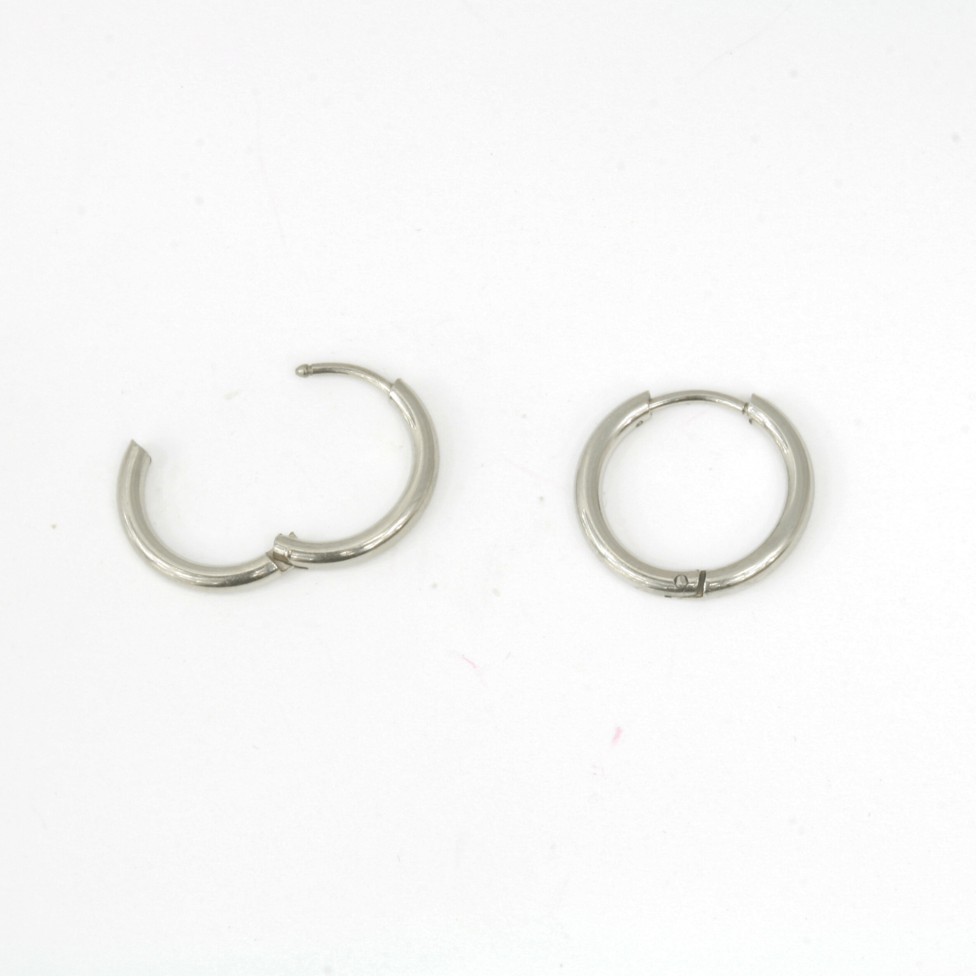 Boucles d'Oreilles - Acier Inoxydable - Anneaux - Minima Bijoux - 
