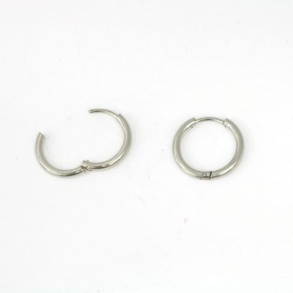 Boucles d'Oreilles - Acier Inoxydable - Anneaux - Minima Bijoux - 