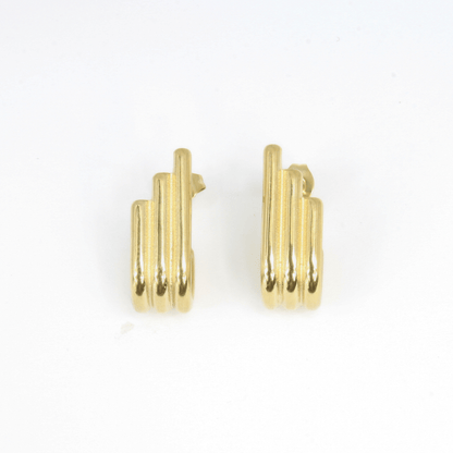 Boucles d'Oreilles - Acier Inoxydable - Arpe - Minima Bijoux - 
