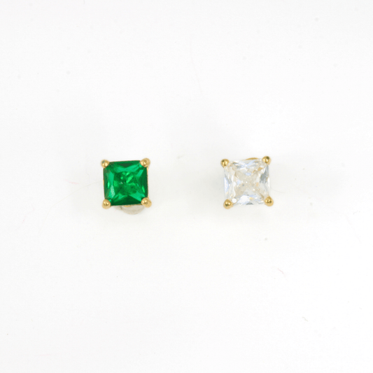 Boucles d'Oreilles - Acier Inoxydable - Carré - Minima Bijoux - 