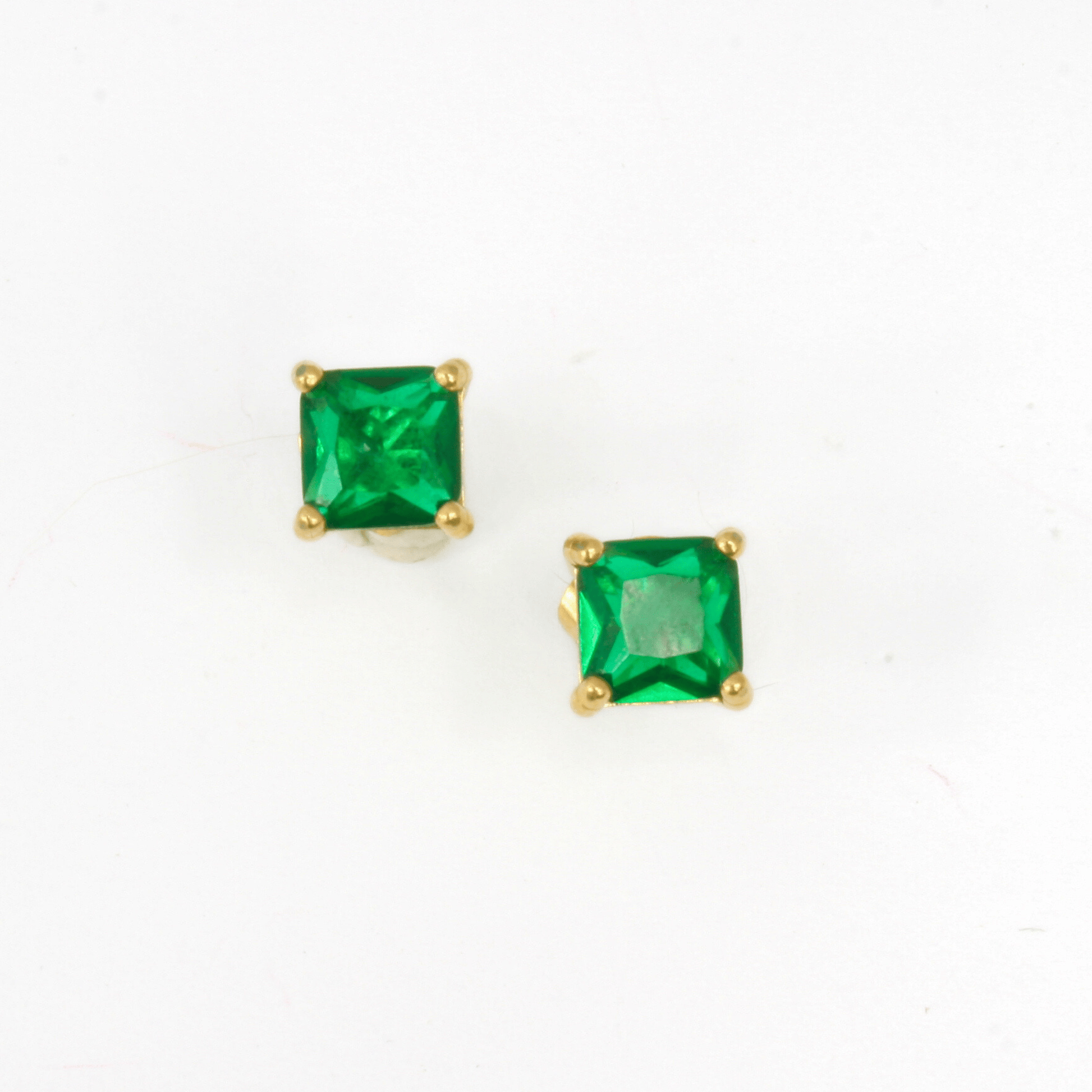 Boucles d'Oreilles - Acier Inoxydable - Carré - Minima Bijoux - 