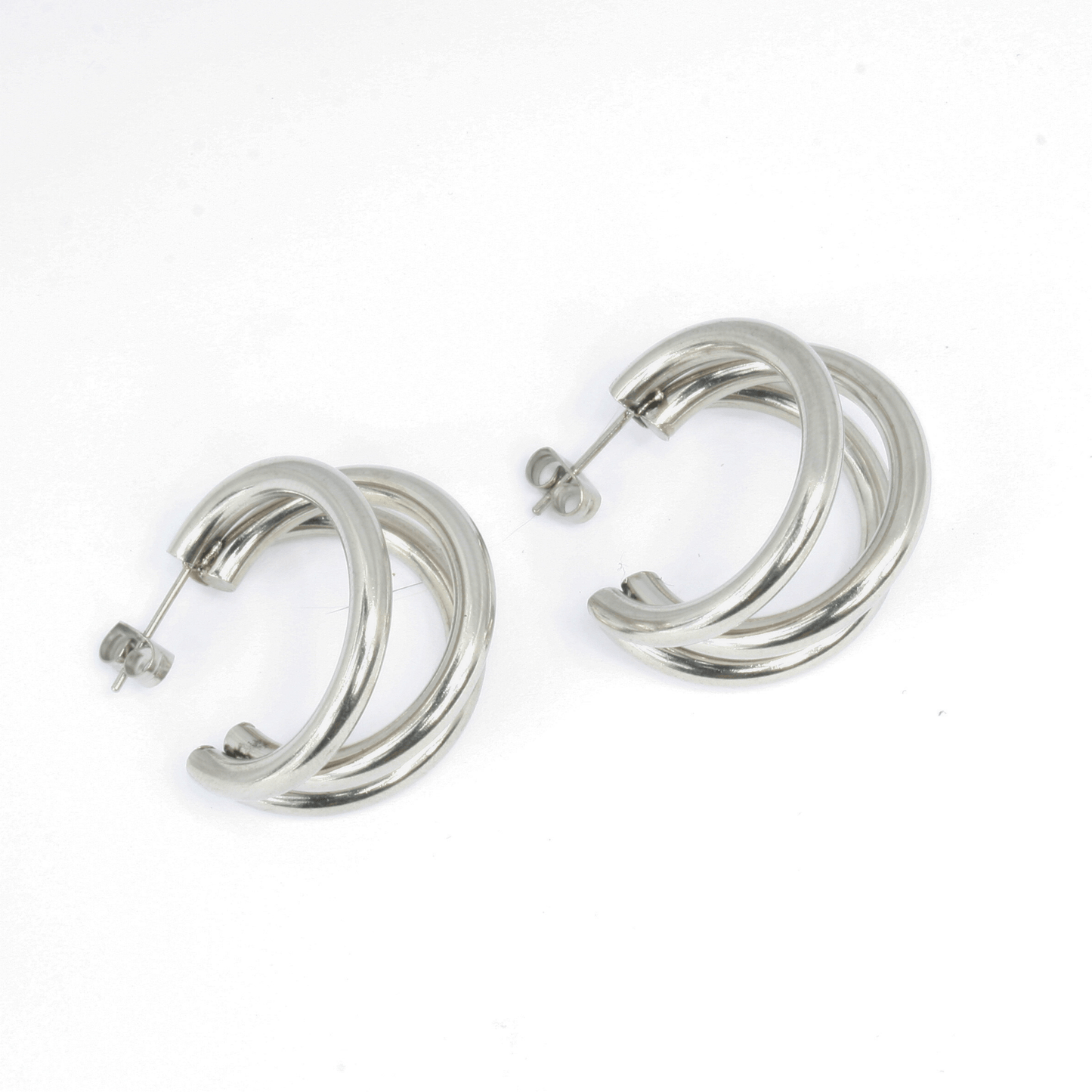 Boucles d'Oreilles - Acier Inoxydable - Créole XXL - Minima Bijoux - 