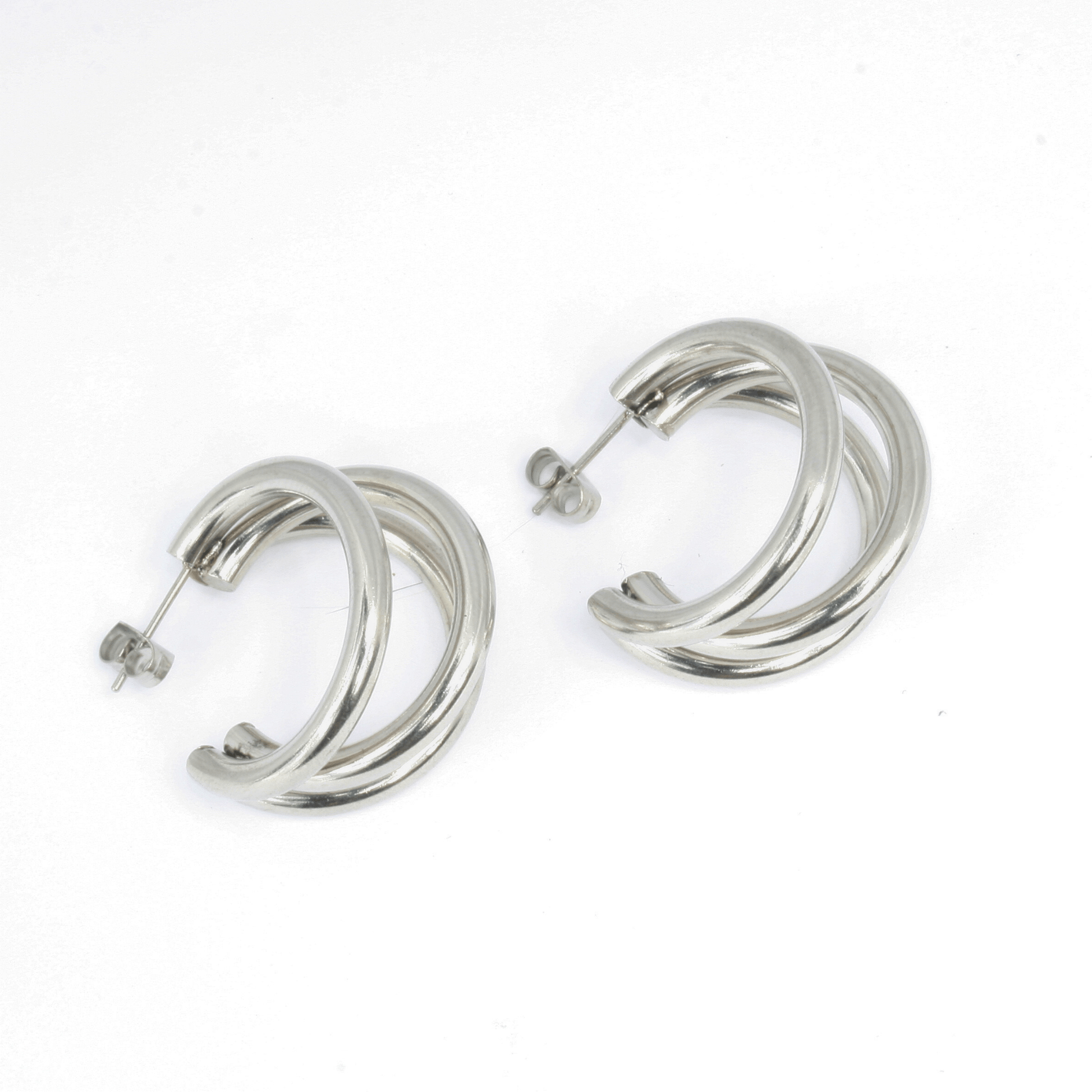 Boucles d'Oreilles - Acier Inoxydable - Créole XXL - Minima Bijoux - 