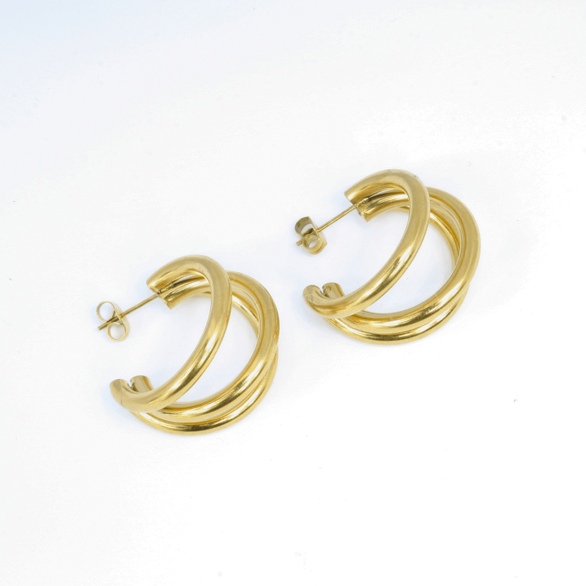 Boucles d'Oreilles - Acier Inoxydable - Créole XXL - Minima Bijoux - 