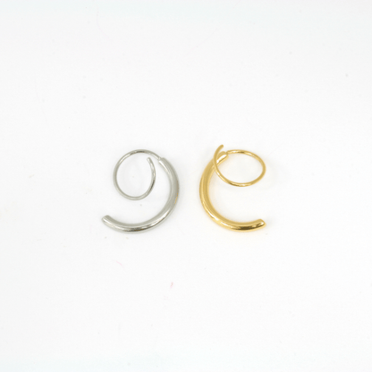 Boucles d'Oreilles - Acier Inoxydable - Duo - Minima Bijoux - 