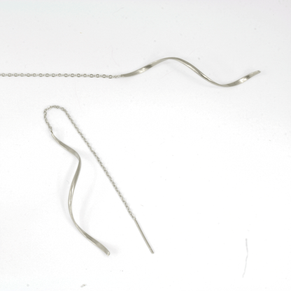 Boucles d'Oreilles - Acier Inoxydable - Linéa - Minima Bijoux - 