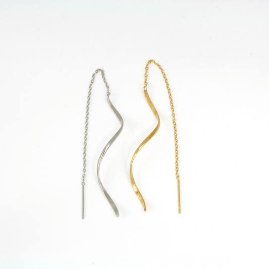 Boucles d'Oreilles - Acier Inoxydable - Linéa - Minima Bijoux - 