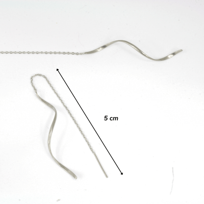 Boucles d'Oreilles - Acier Inoxydable - Linéa - Minima Bijoux - 