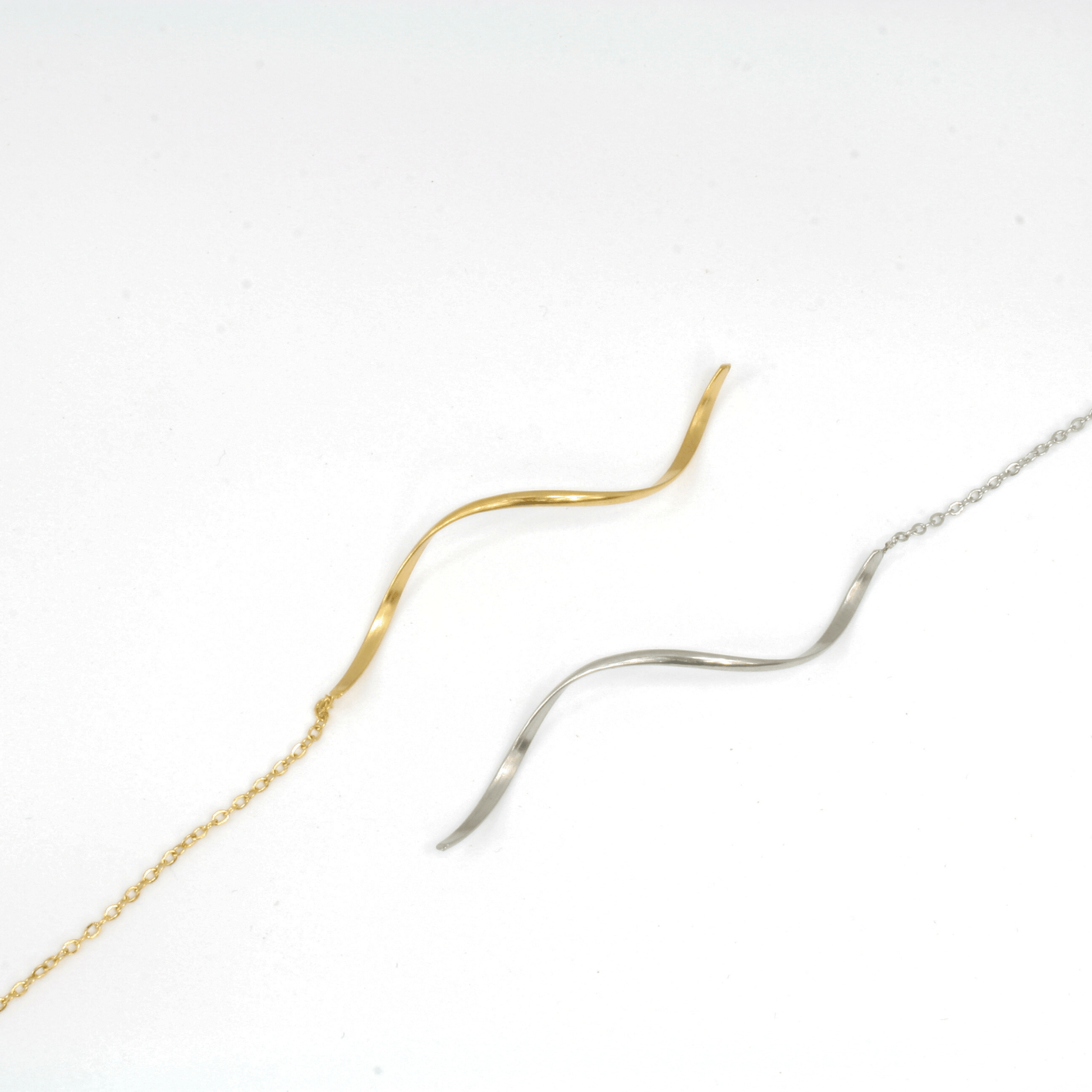 Boucles d'Oreilles - Acier Inoxydable - Linéa - Minima Bijoux - 