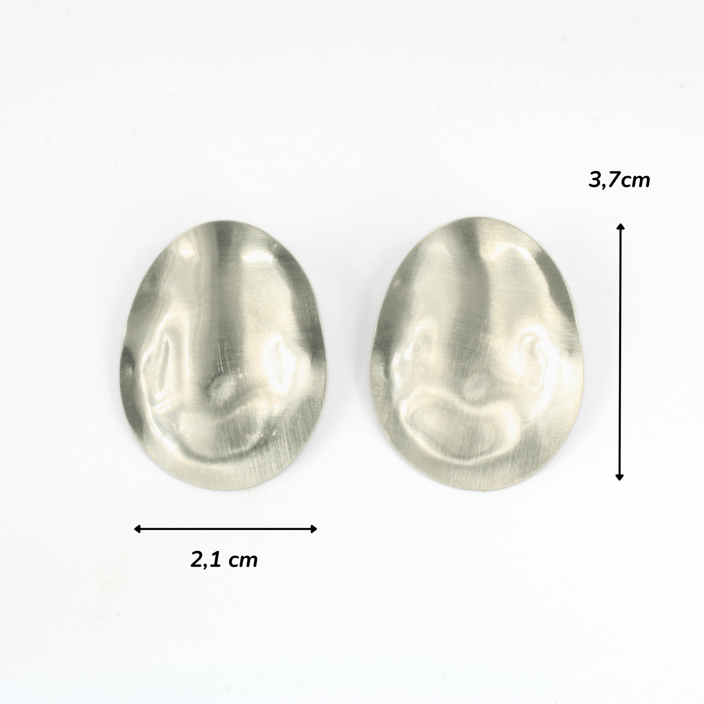 Boucles d'Oreilles - Acier Inoxydable - Miroir - Minima Bijoux - 