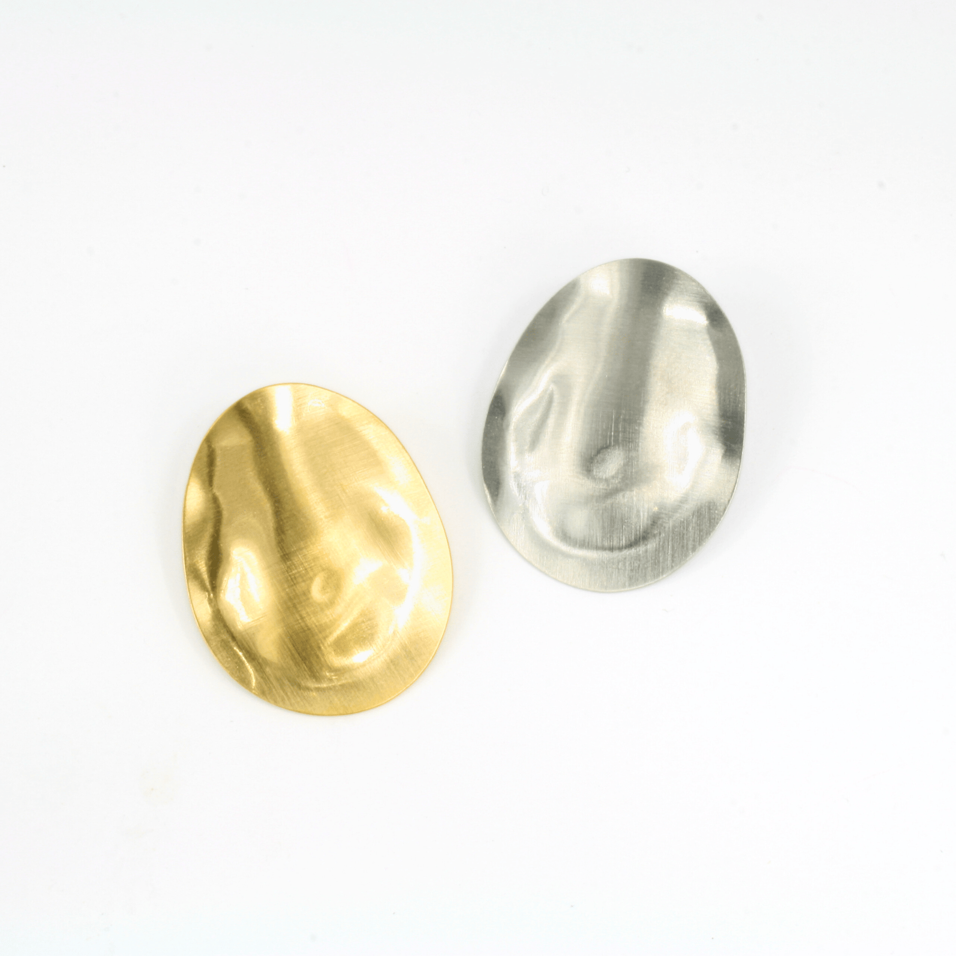 Boucles d'Oreilles - Acier Inoxydable - Miroir - Minima Bijoux - 